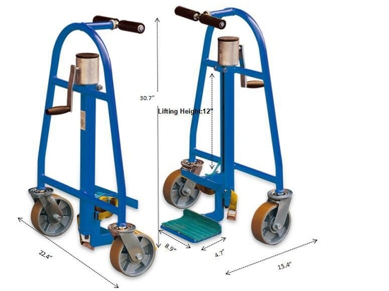 Pattino girante della macchina del rullo da 360 gradi