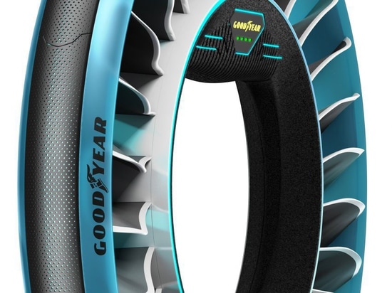 Il Goodyear AEREO – una gomma di concetto per le automobili autonome e volanti