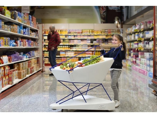 CARRELLO AUTOFRENANTE" POTREBBE AIUTARE A RENDERE LO SHOPPING AL SUPERMERCATO UN'ESPERIENZA MENO STRESSANTE PER I GENITORI