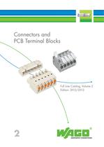 Connectors and PCB Terminal Blocks (2012/2013 Vol.2)