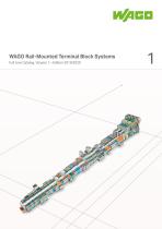 WAGO Rail-Mounted Terminal Block Systems