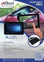 E8CL Rugged tablet 8”