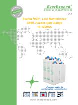 INDUSTRIAL BATTERY SEBL SERIES
