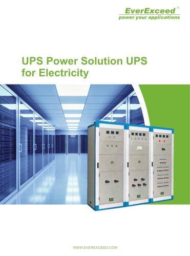 Industrial On-line UPS PowerGuiding series