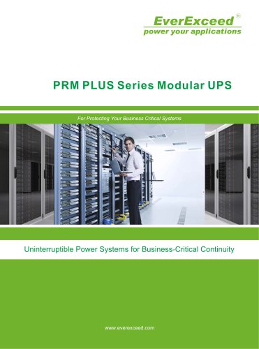 Modular UPS 20-300KVA PRM Plus series