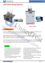 HDT/VICAT Testing Machine