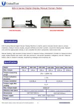 NJS-S Series Digital Display Manual Torsion Tester