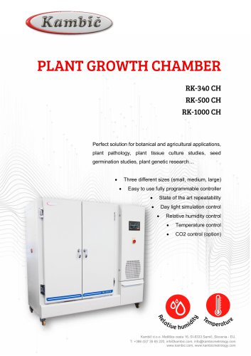PLANT GROWTH CHAMBER