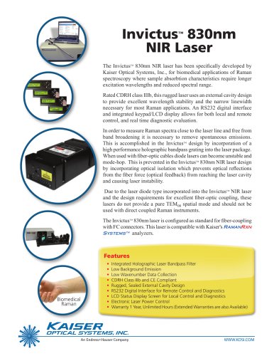 Invictus™ 830nm NIR Laser