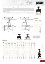 V401 Series Weir / V402 Straight Through Type Diaphragm Valves