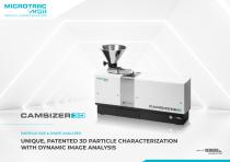 Particle Size & Shape Analyzer CAMSIZER 3D