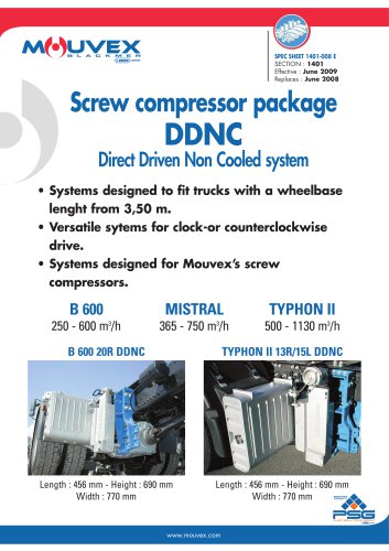 DDNC Screw Compressor