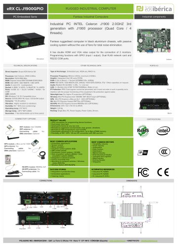 eRX CL-J1900GPIO