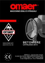 Betoniere Omaer Catalogo 2013 - 1