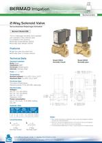 2 Way Solenoid Valve Burkert Model 281 Data Sheet