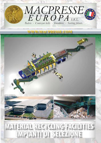 Recyclable Materials: Multiple Grade Sorting Systems