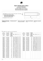 Timing bars and flanges for timing pulleys - 5