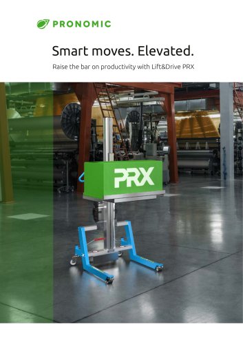 Launch Brochure Lift&Drive PRX range