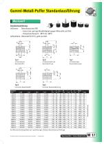 rubber element A - E standard