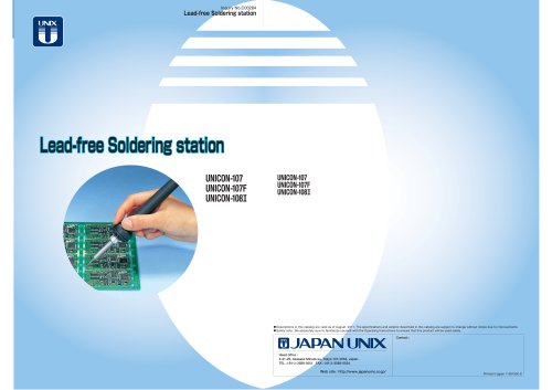 Lead-free Soldering station