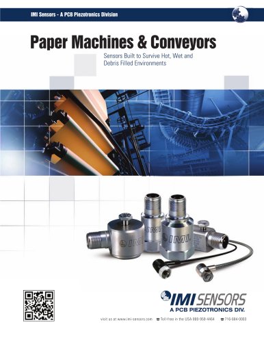 IMI Sensors - Paper Machines & Conveyors