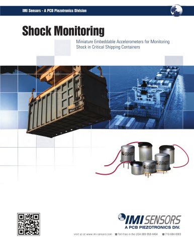 IMI Sensors - Shock Monitoring