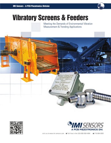 IMI Sensors - Vibration Screens & Feeders