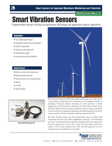 Smart Vibration Sensors