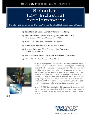 Spindler® ICP® Industrial Accelerometer