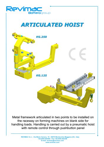 Articulated Hoist