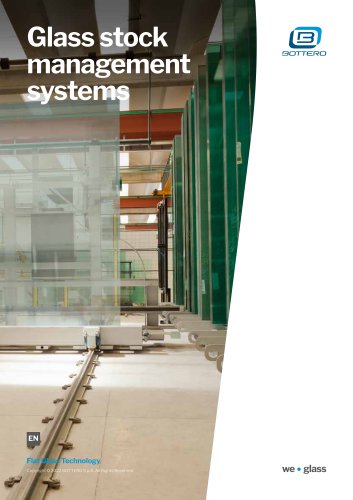 Glass stock management  systems