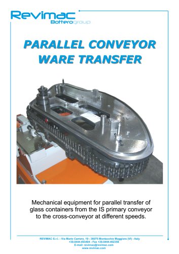 PARALLEL CONVEYOR WARE TRANSFER