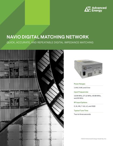 NAVIO DIGITAL MATCHING NETWORK