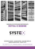 SYSTEO INDUSTRIE_Magazzino rotante verticale per BOBINE-ROTOLI