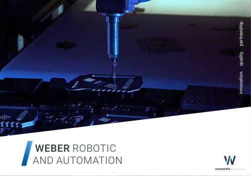 WEBER ROBOTIC AND AUTOMATION