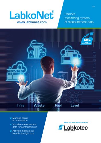 Remote monitoring system of measurement data