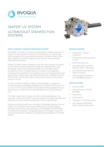 WAFER&reg; UV 