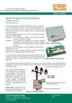 REMOTE INDICATION INTERFACE TYPE RIS-FR