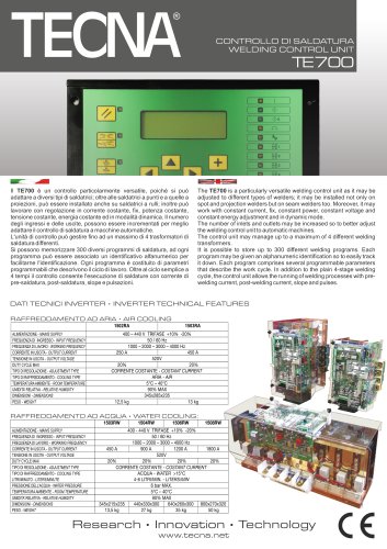 Welding control unit TE700