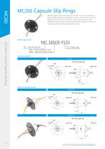 Electric slip ring MC260 series