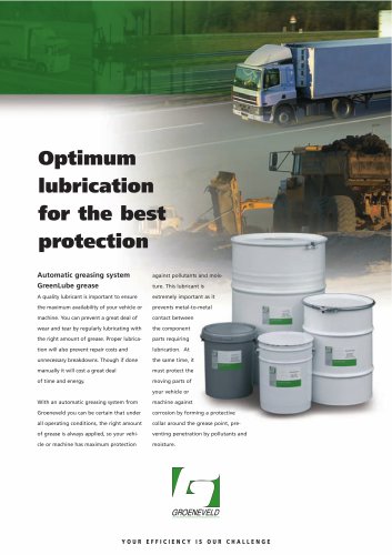 Optimum  lubrication  for the best  protection