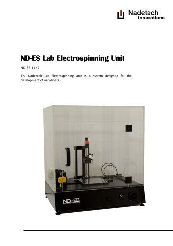 ND-ES Lab Electrospinning Unit