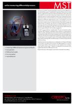 CRESSTO - MST series - datasheet - set for measuring differential pressure