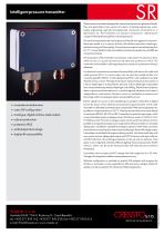 CRESSTO - SR series - datasheet - pressure transmitter