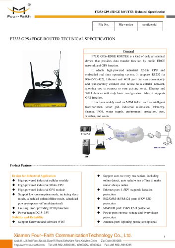 F7333 GPS+EDGE ROUTER