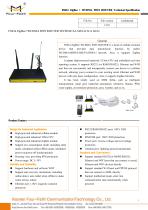 F8434 ZigBee+WCDMA WIFI ROUTER SPECIFICATION