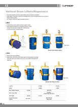 i-Lift/Hu-Lift Vertical Drum Lifters/Dispensers LM/LG