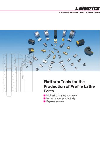 Leistritz Flat Form Tools brochure