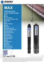 MAX Multiparameter Water Quality Sonde