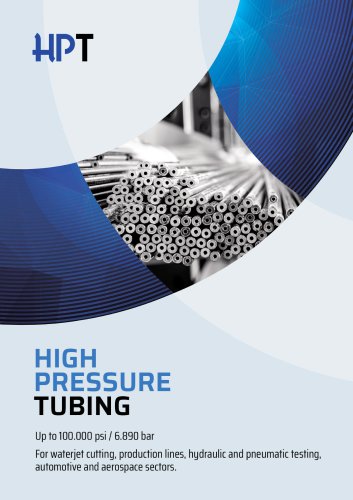 High pressure tubing